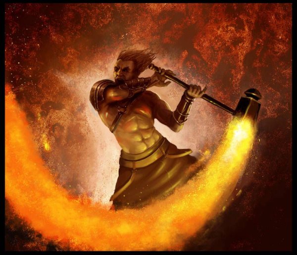 Гефест Бог арт