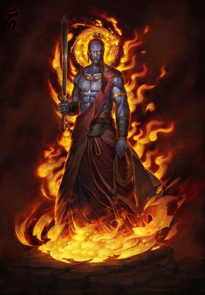 Пиромант Король арт