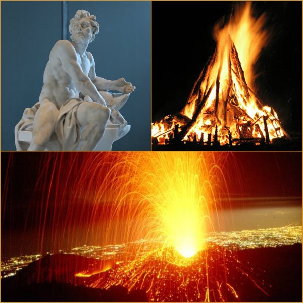 Бог огня вулкан