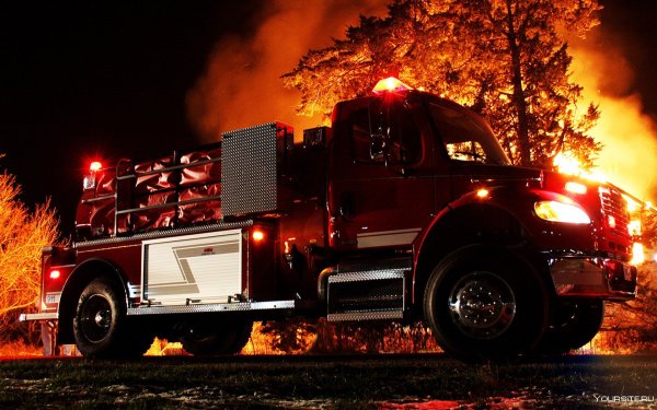 Красивая пожарная машина
