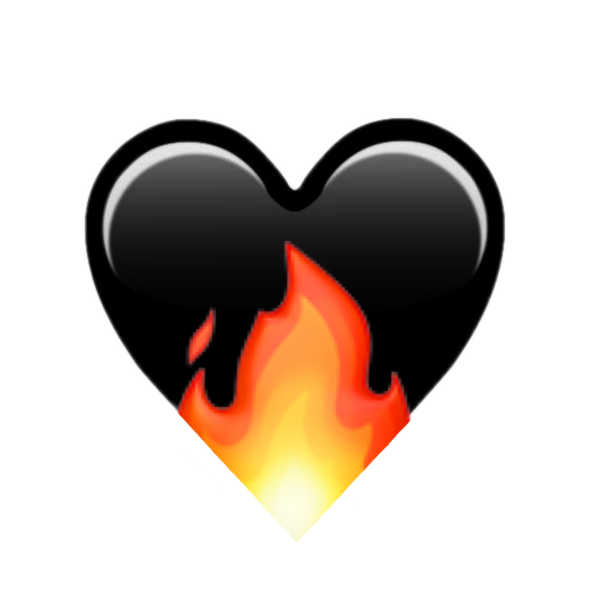 Сердечко в огне