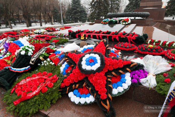 Возложение венков на 9 мая