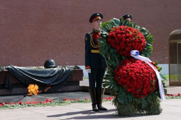 Памятник неизвестному солдату в Москве возложение цветов