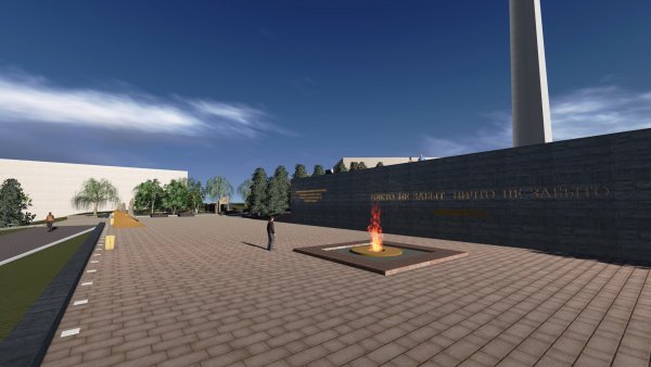 Мемориал на площади Победы Ульяновск