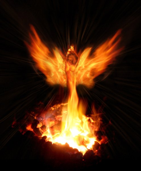 Фигуры из огня