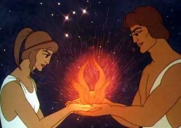 Зевс мультфильм Прометей 1974