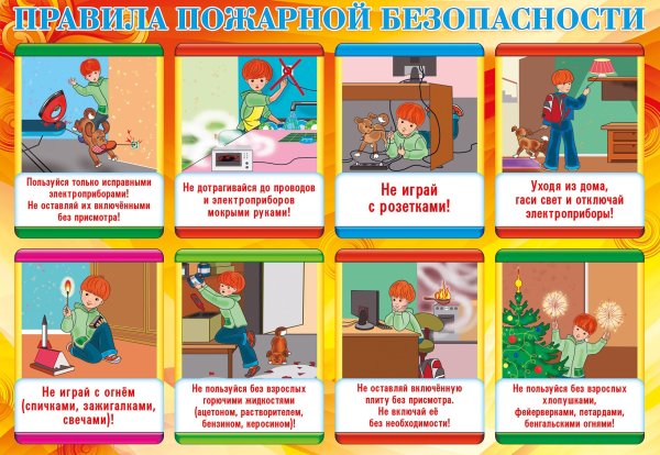 Пожарная безопасность для детей