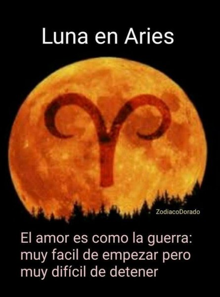 Огненная Луна Овен