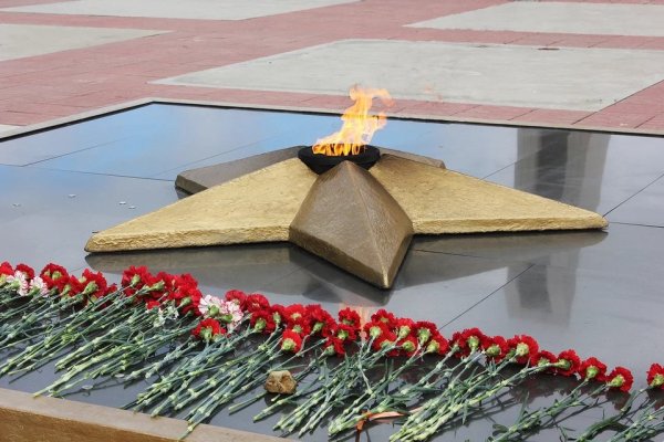 Памятники с вечным огнем Великой Отечественной войны