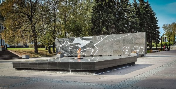 Мемориальный комплекс вечный огонь Нижний Новгород