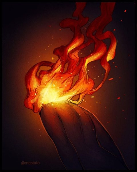 Фэнтези огонь