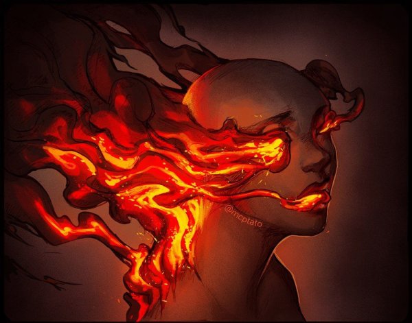 Огненный арт