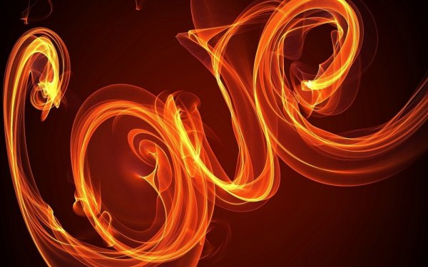 Огненные обои