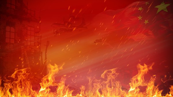 Фон для презентации пожар