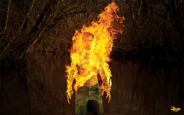 Огненный человек