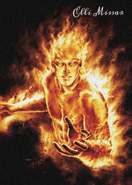 Огненный человек