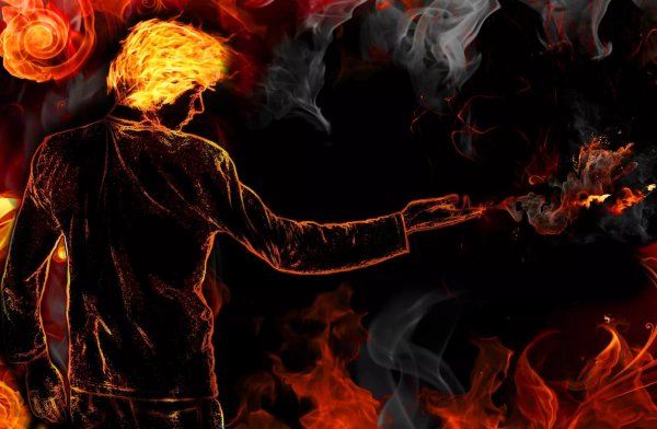 Человек огонь