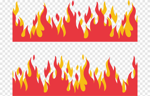 Огонь векторное изображение