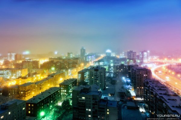 Gelio ночной Новосибирск