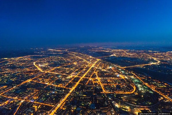 Новосибирск с птичьего полета