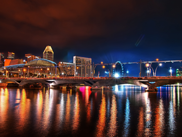 Ночной Красноярск