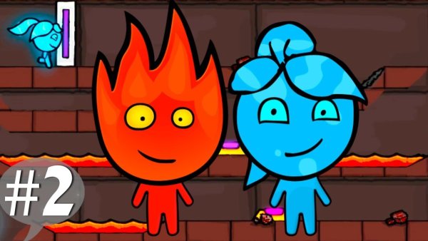 Игра огонек и водичка 2