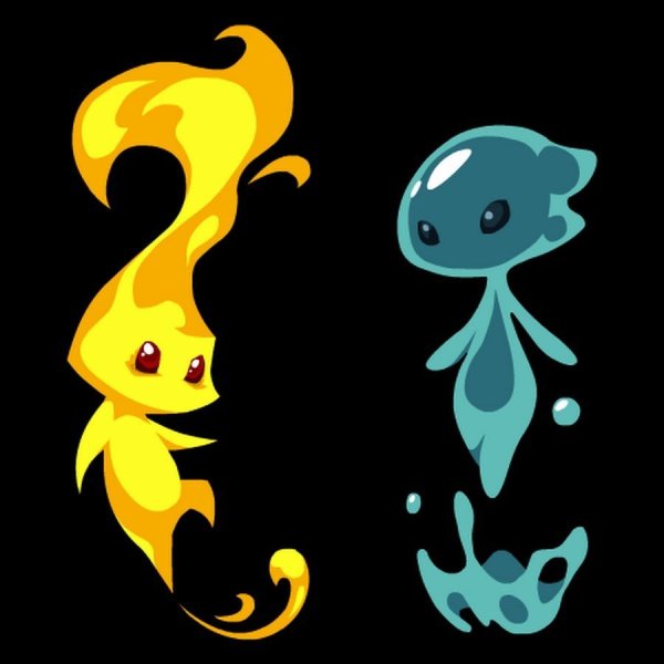 Огонь и вода аниме