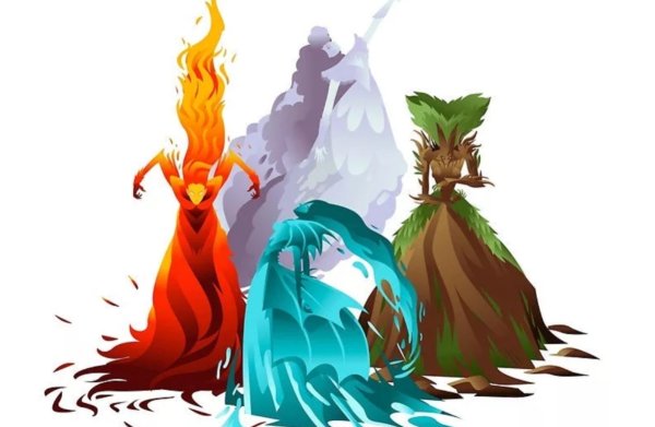 Духи воды огня воздуха земли