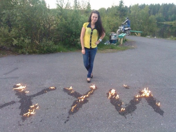 Огонь из социальных сетей