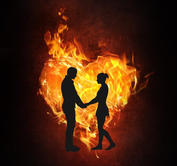 Пламенный поцелуй