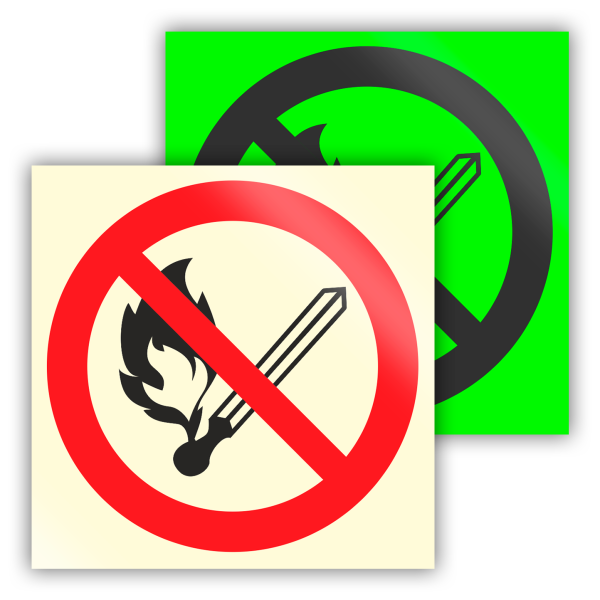 Знаки р 02 «запрещается пользоваться открытым огнем» 200мм, (круглый)