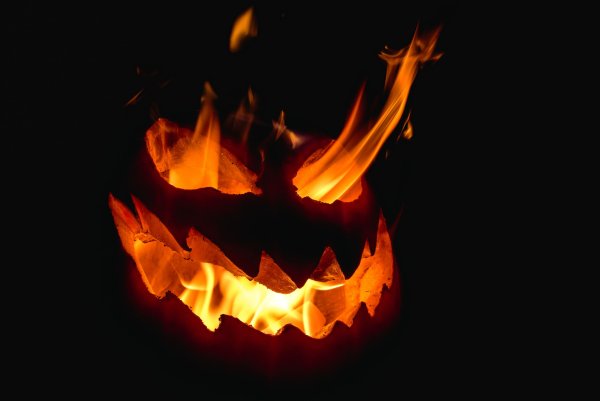 Хэллоуин огонь