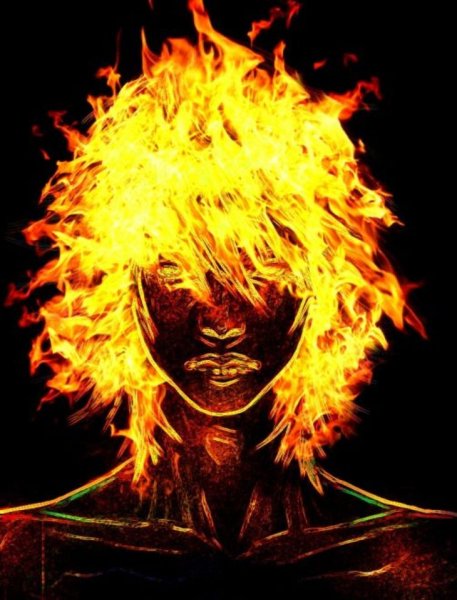 Лицо из огня