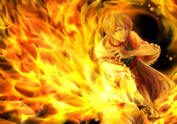 Аниме огонь