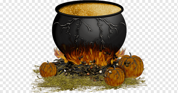 Котел на огне