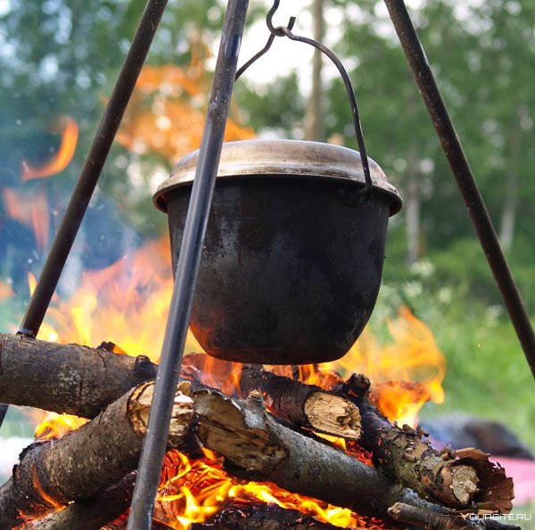Котелок на природе