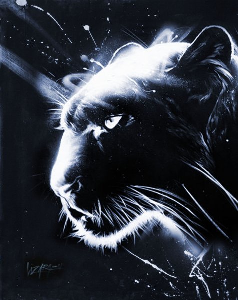 Пантера арт