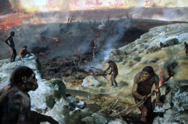 Зденек Буриан древние люди