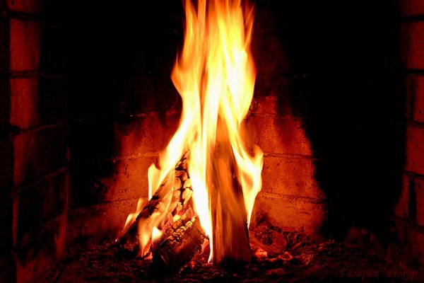 Огонь для камина высокое качество