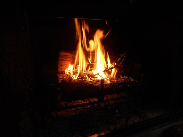 Камин атмосферный