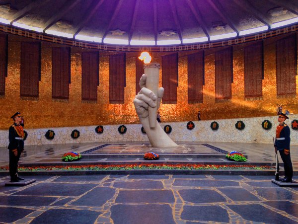 Зал воинской славы на Мамаевом Кургане в Волгограде