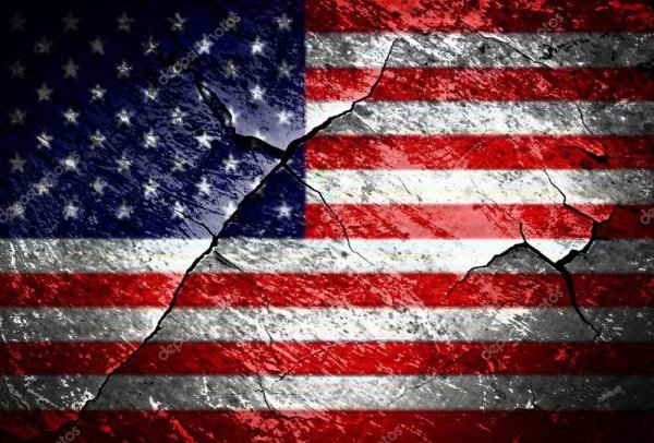 Грязный американский флаг