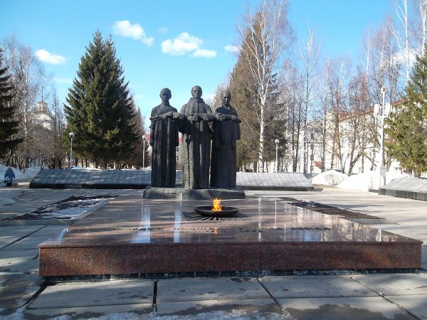 Аллея героев Сыктывкар