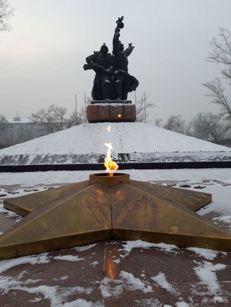 Вечный огонь Абакан