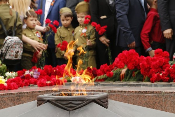 Вечный огонь для детей