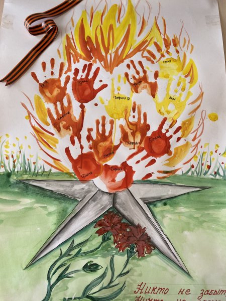 Вечный огонь плакат