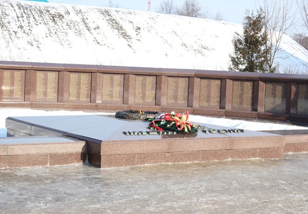 Вечный огонь в городе Дмитров
