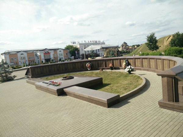 Мемориал вечный огонь Дмитров