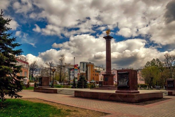 Стелла воинской славы Дмитров