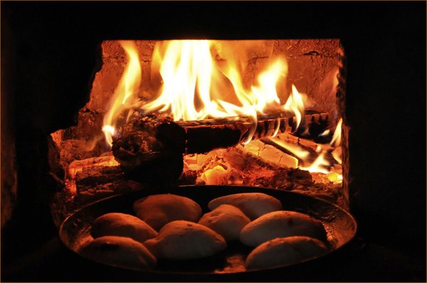 Пироги в печке